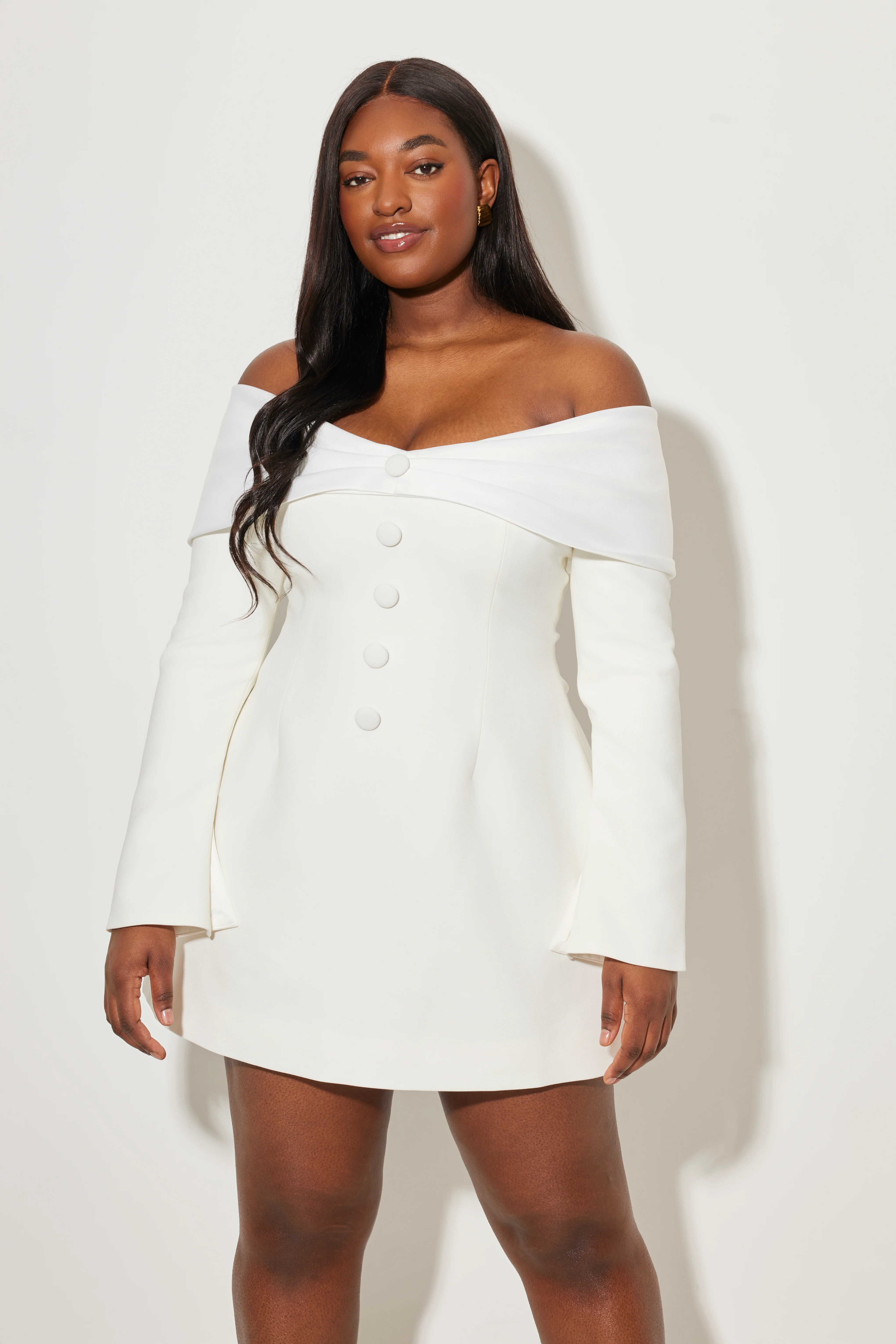 Bow Mini Dress - Image 5