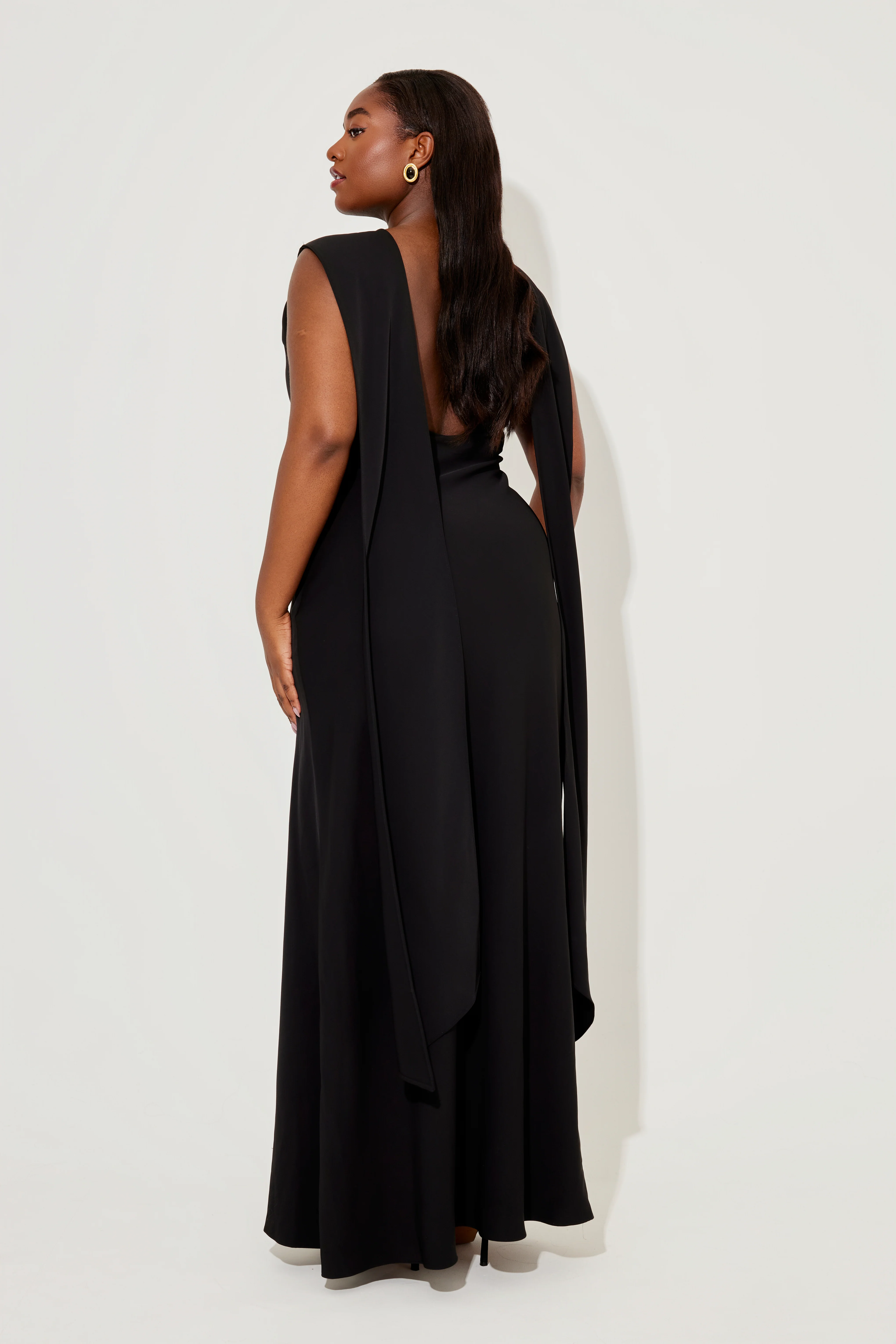 Drape Maxi Dress - Image 5