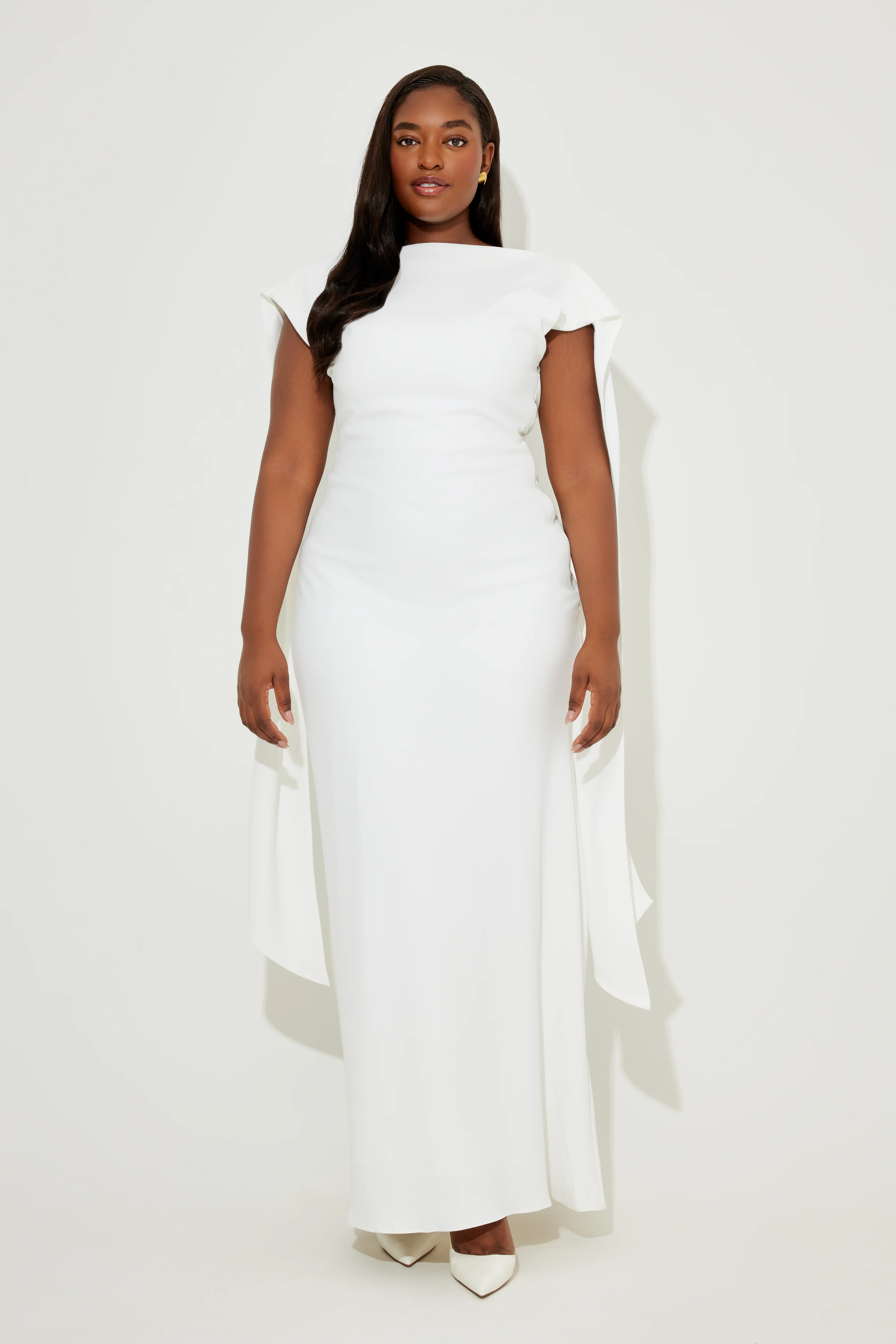 Drape Maxi Dress - Image 5