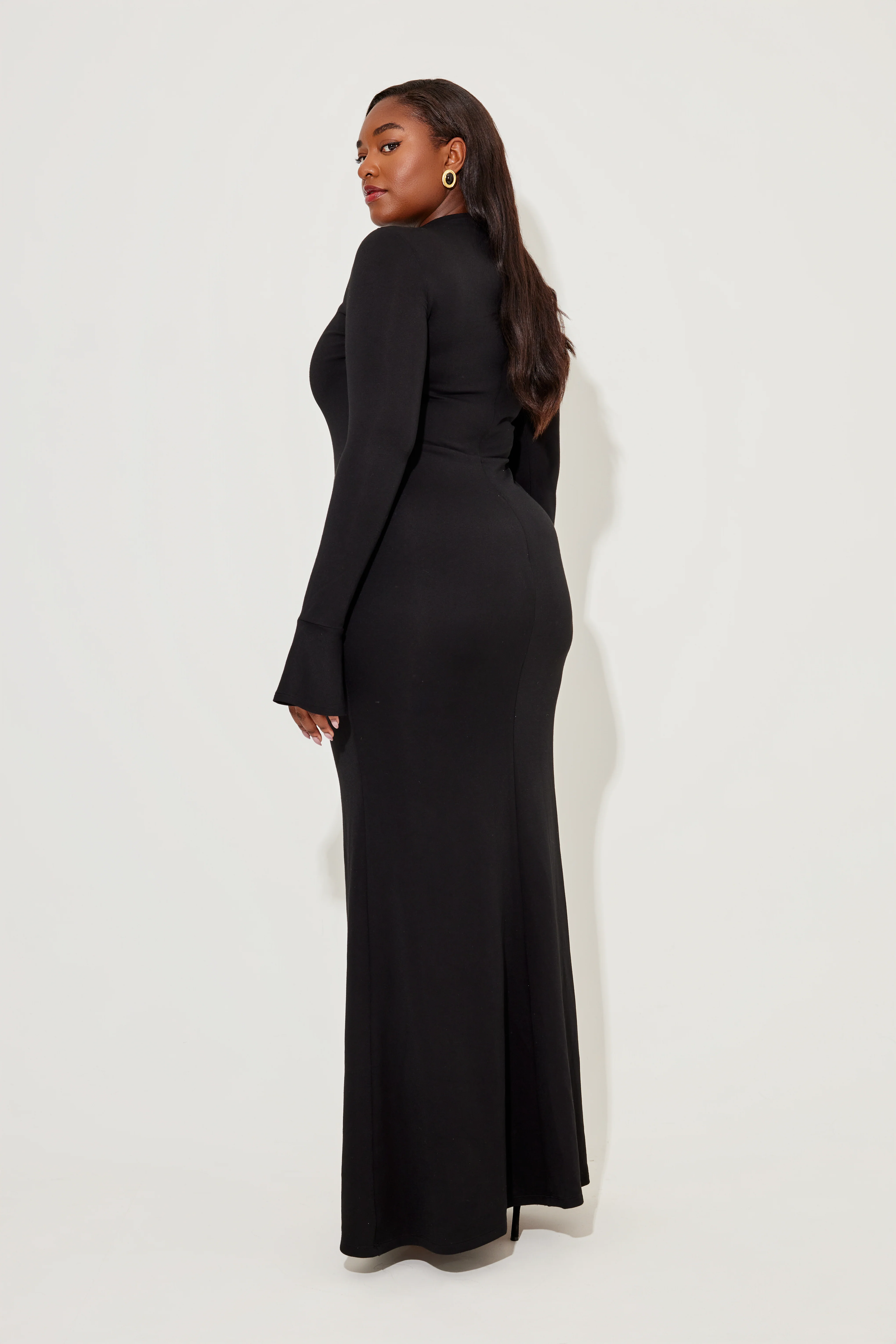 Knitted Maxi Dress - Image 5