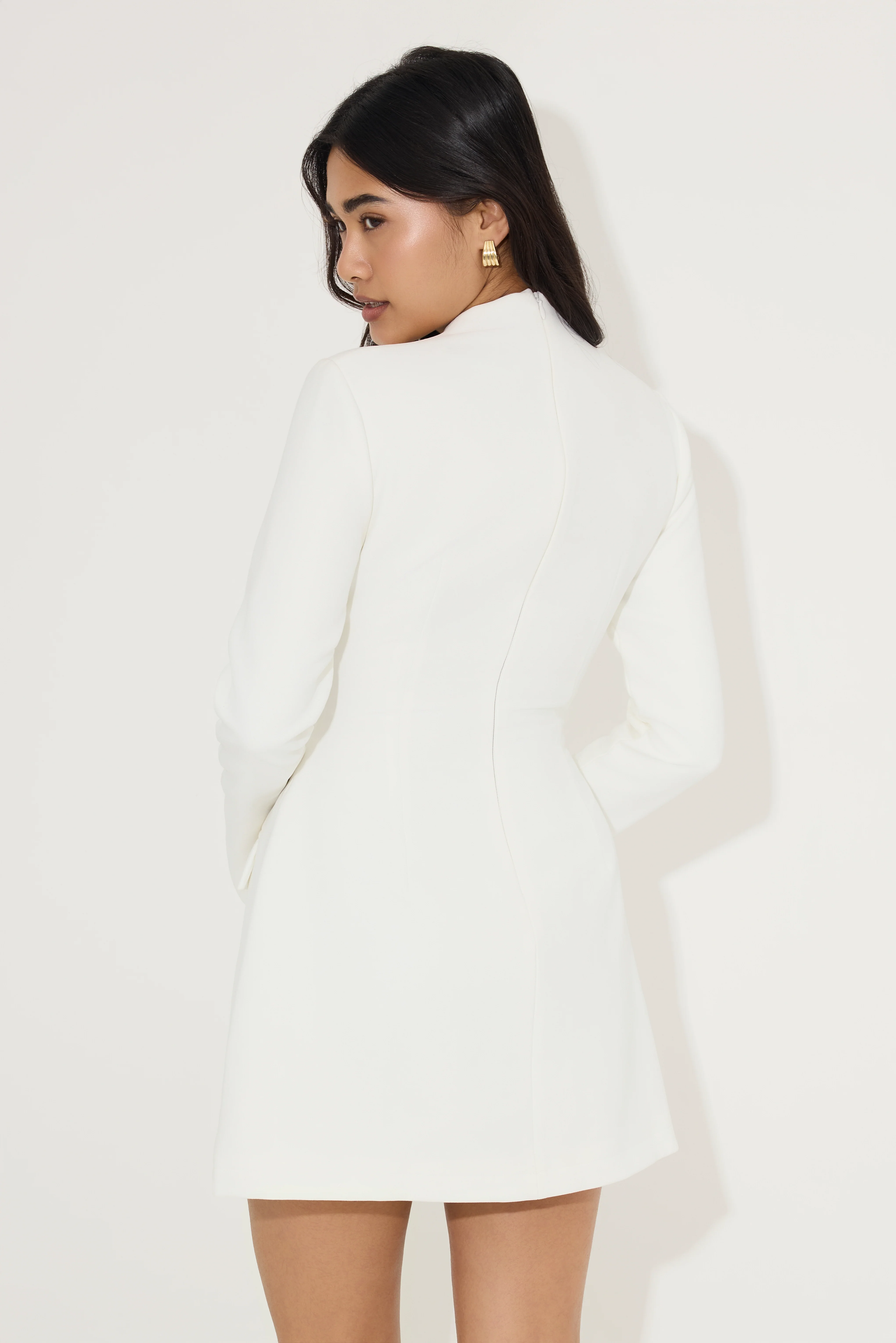 Split Sleeve Mini Dress - Image 4