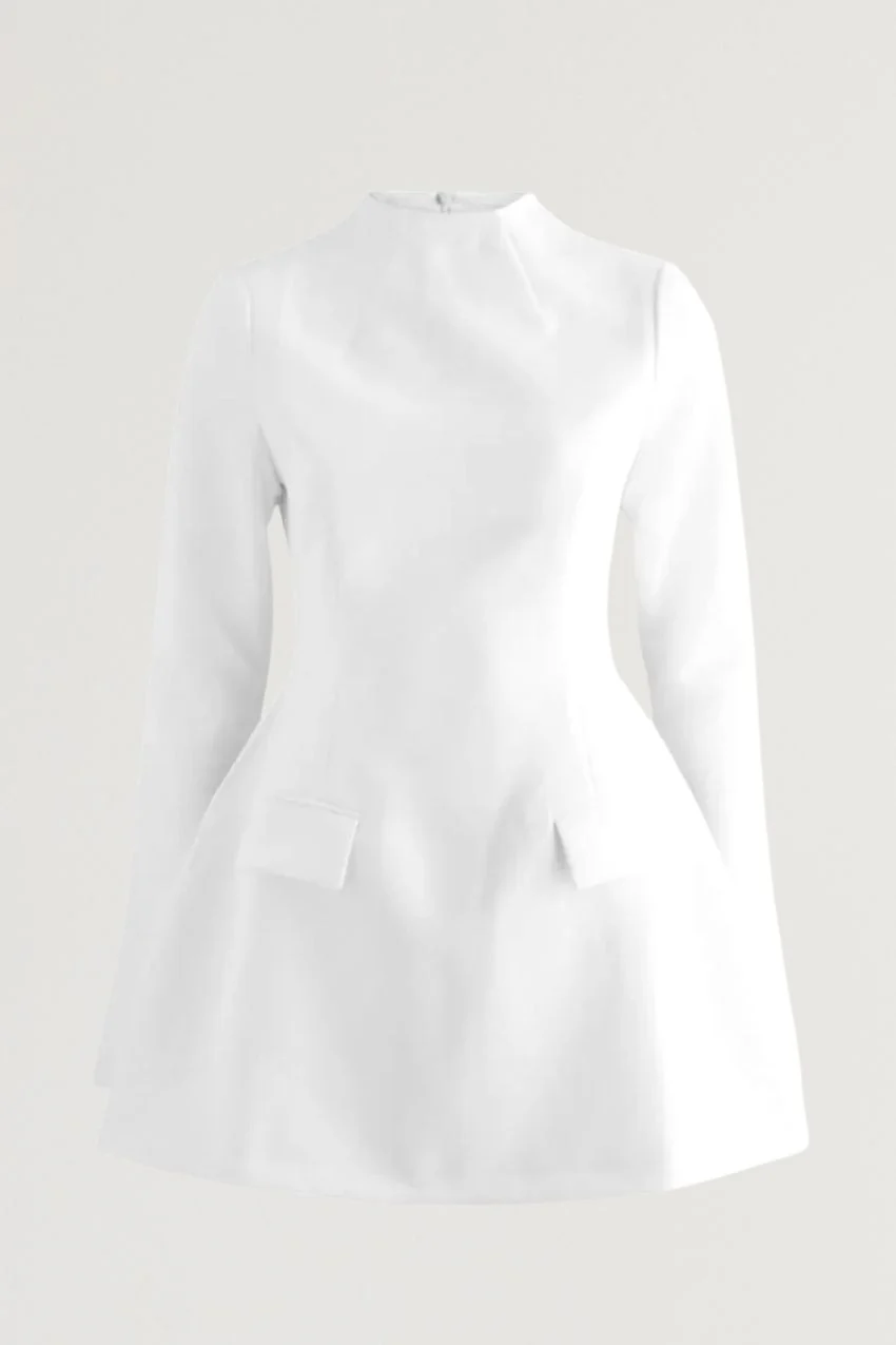 Split Sleeve Mini Dress - Image 6