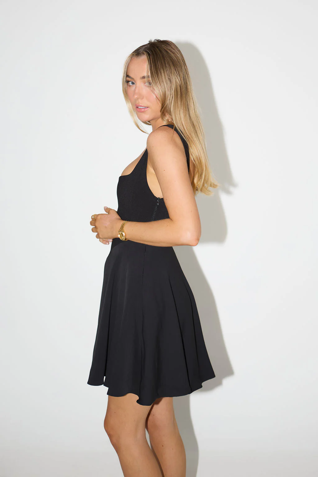Square Neck Mini Dress - Image 5