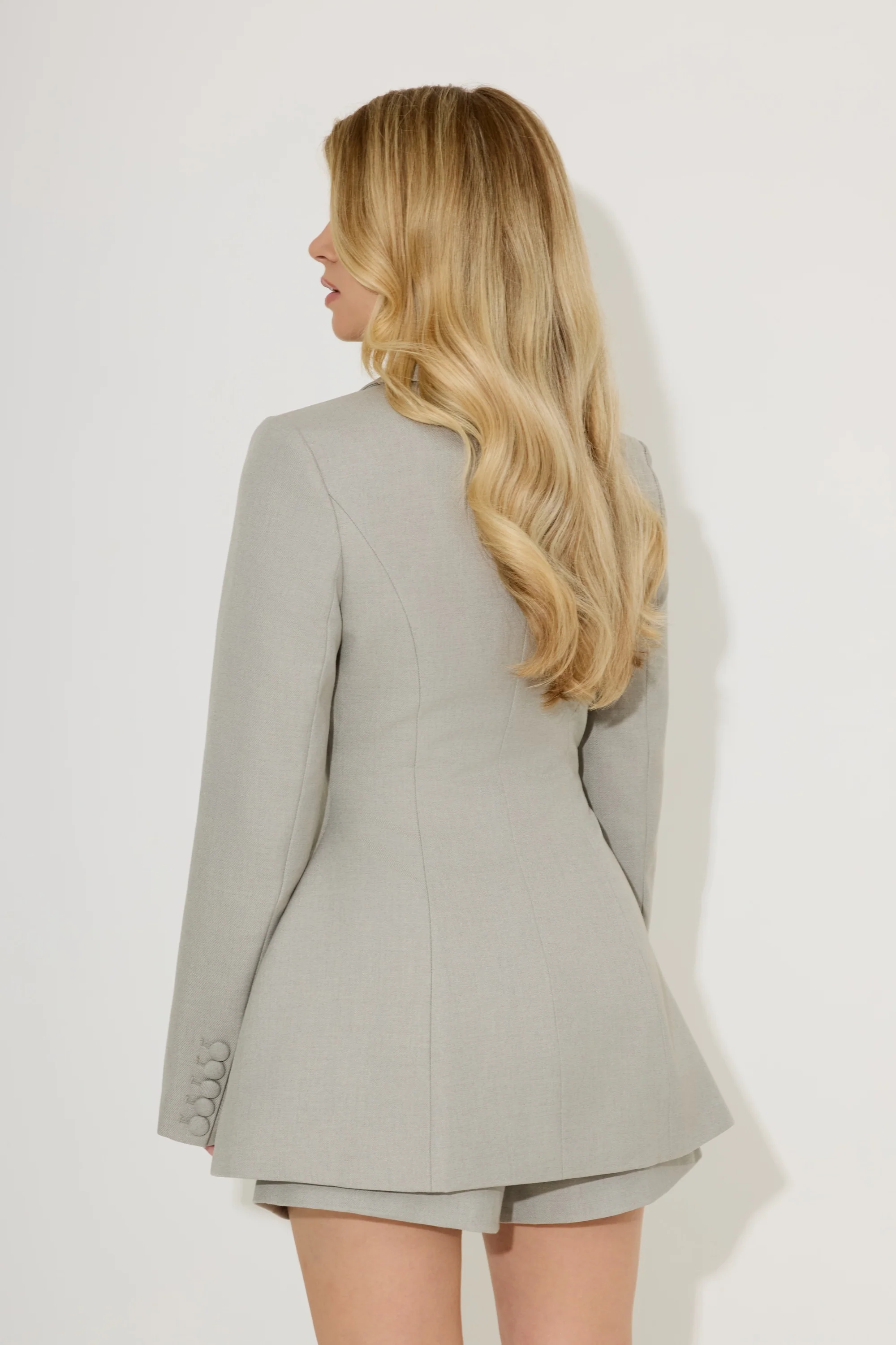 Wool Mix Tailored Blazer - Image 4