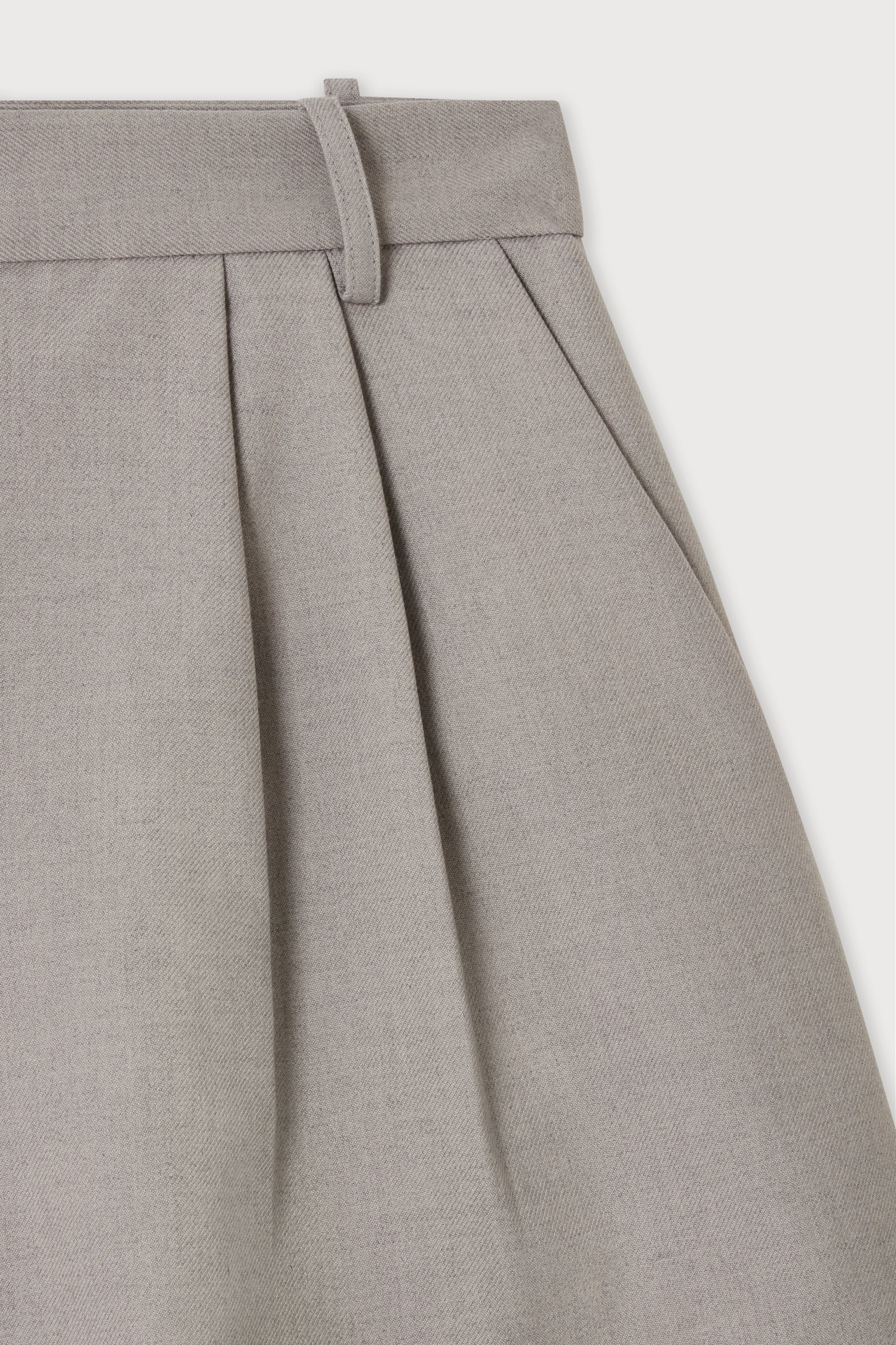 Wool Mix Tailored Shorts - Image 6