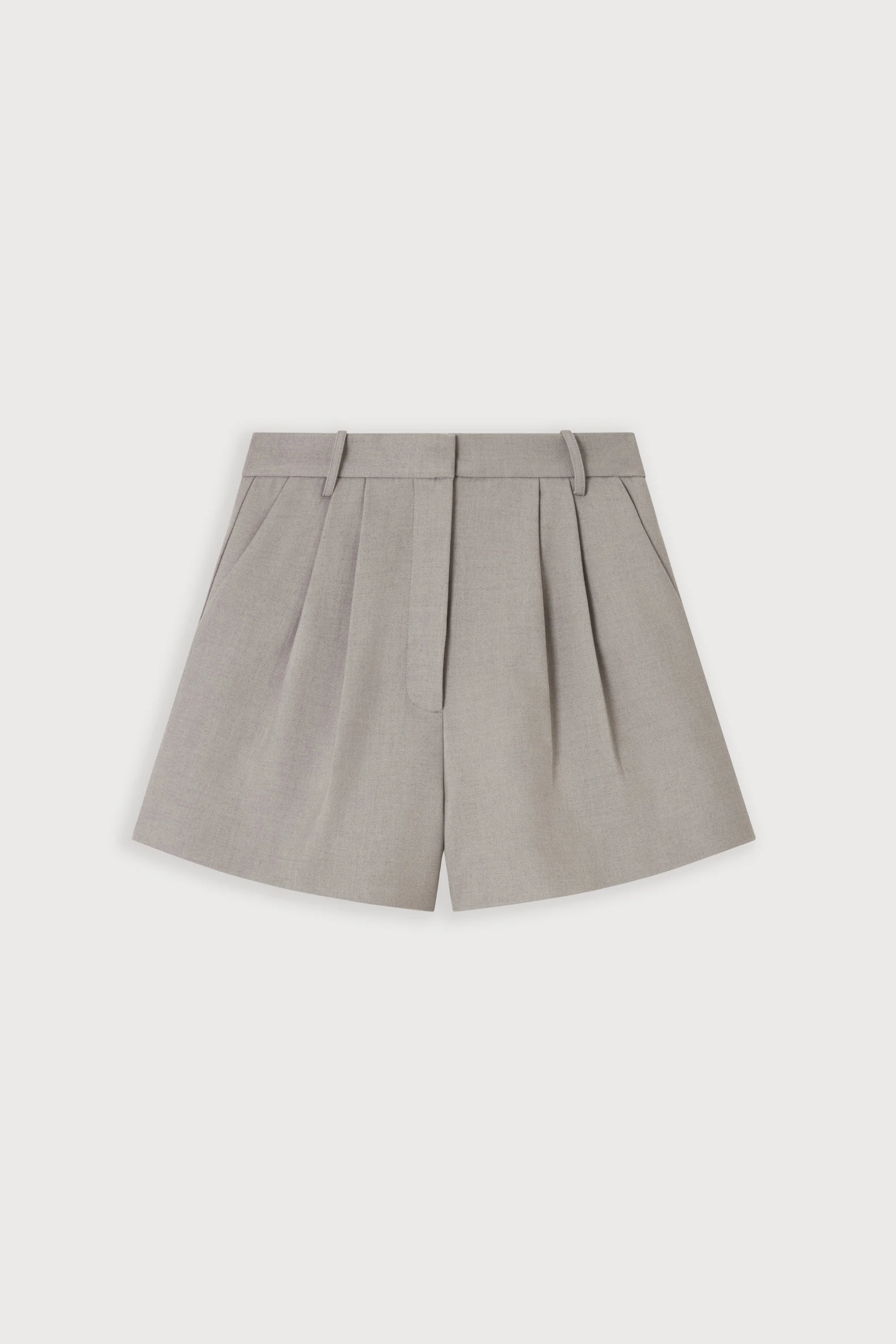 Wool Mix Tailored Shorts - Image 7